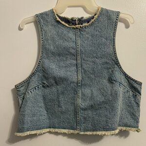 Denim Tank Top